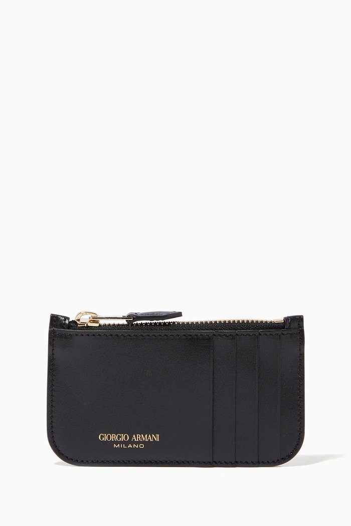 

Cardholder in Bovine Leather, Black