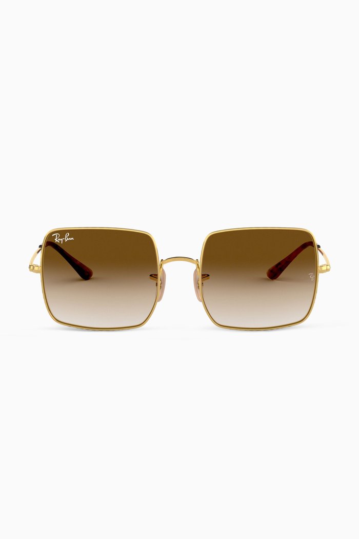 

Square 1971 Classic Gradient Sunglasses, Brown