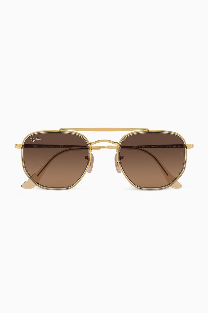 

Marshal II Gradient Sunglasses, Brown