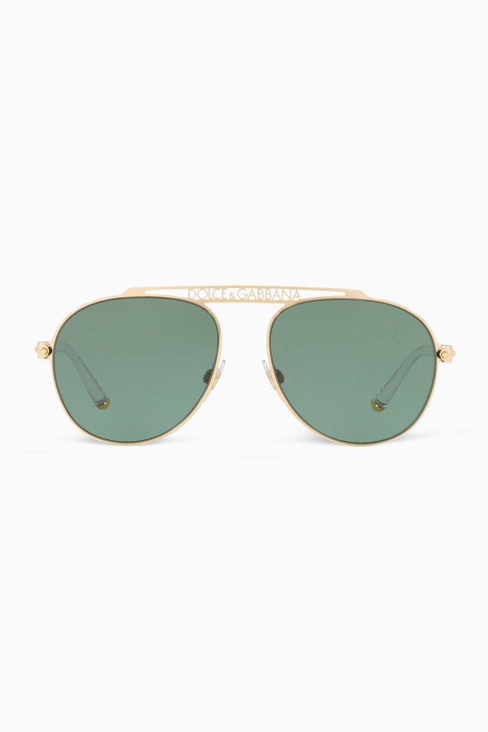 

Pilot Sunglasses, Black