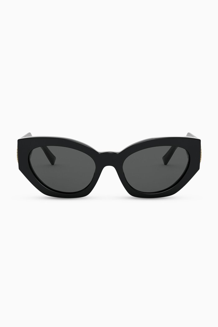 

Medusa Crystal Sunglasses, Black