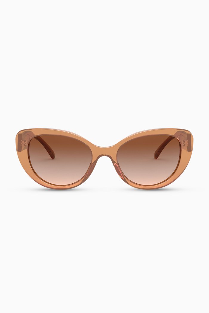 

Vintage Logo Cat Eye Sunglasses, Neutral