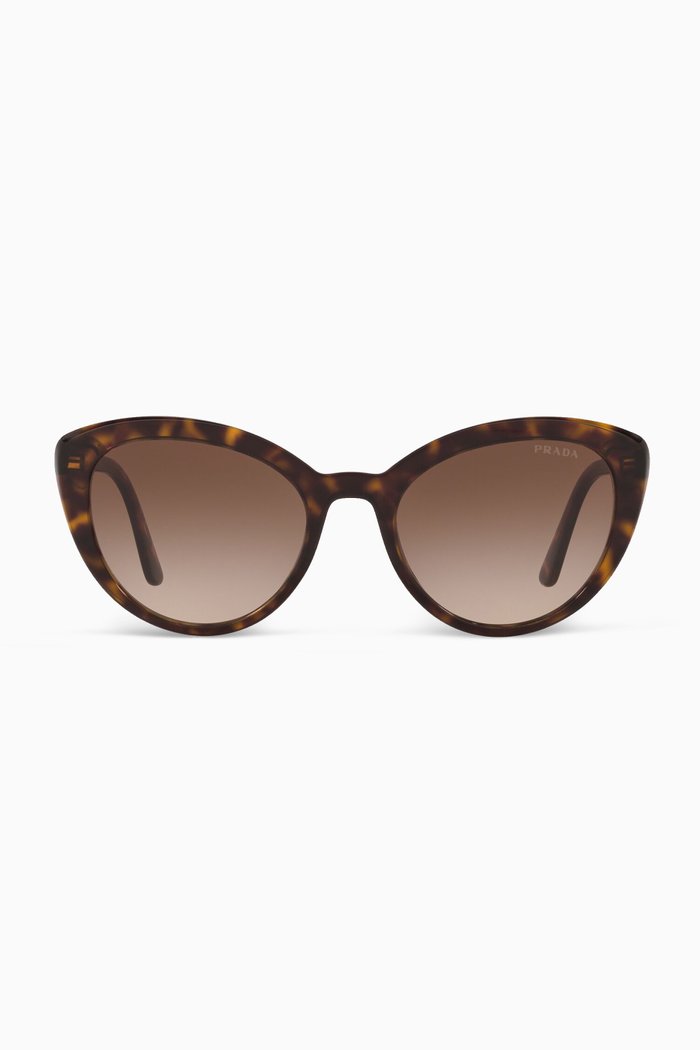 

Cat-Eye Sunglasses in Acetate, Brown