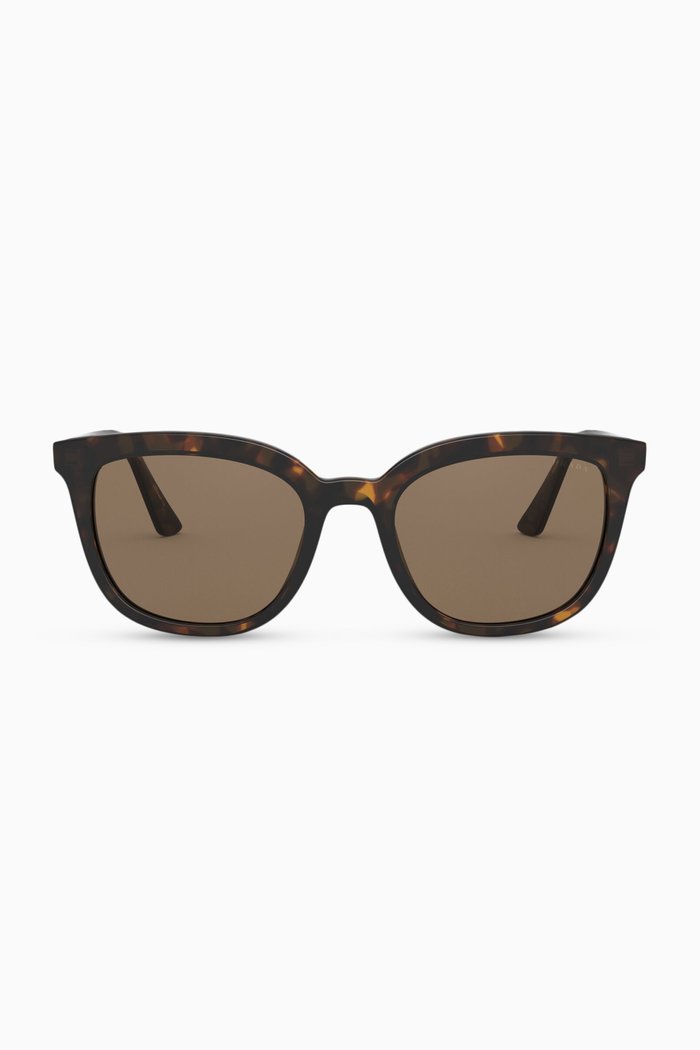 

Square Sunglasses in Acetate, Brown