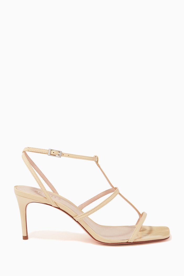 

Ameena Sandals in Leather, Neutral