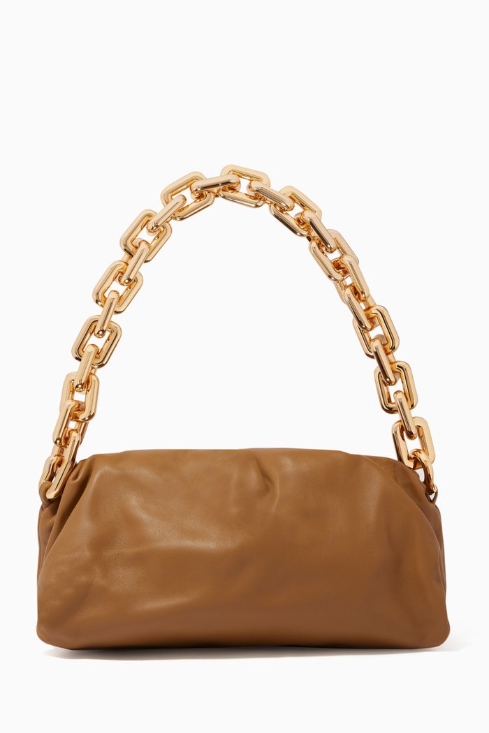 

The Chain Pouch in Calfskin, Yellow