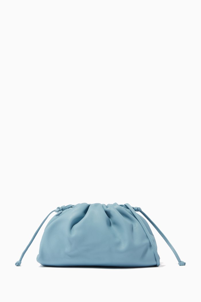 

The Mini Pouch in Calfskin, Blue