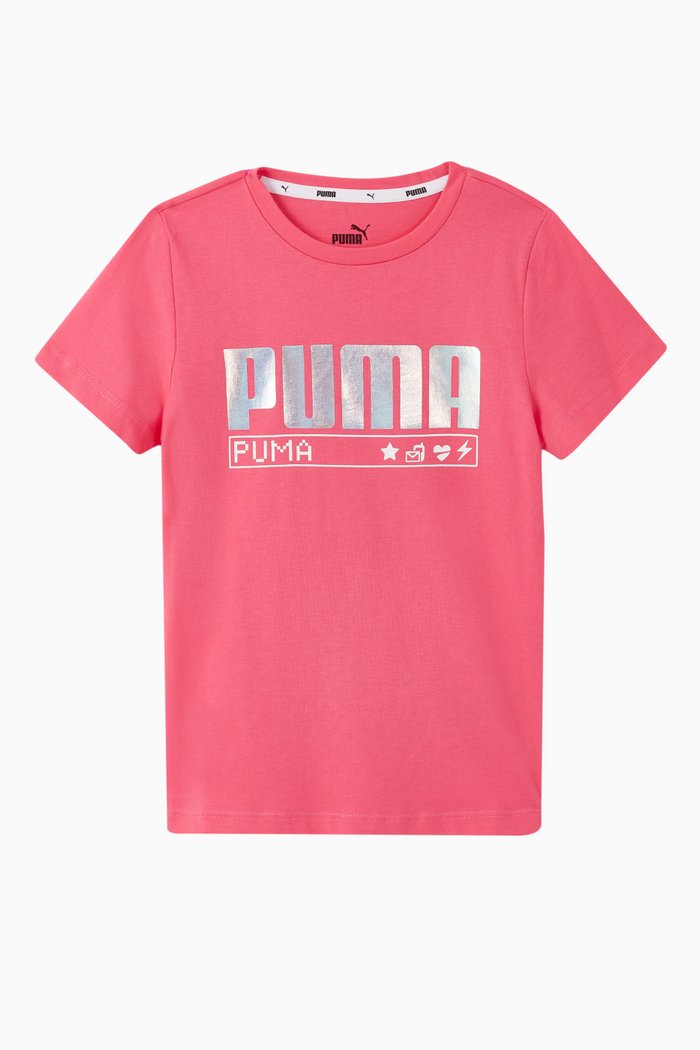 

Alpha Graphic T-Shirt, Pink