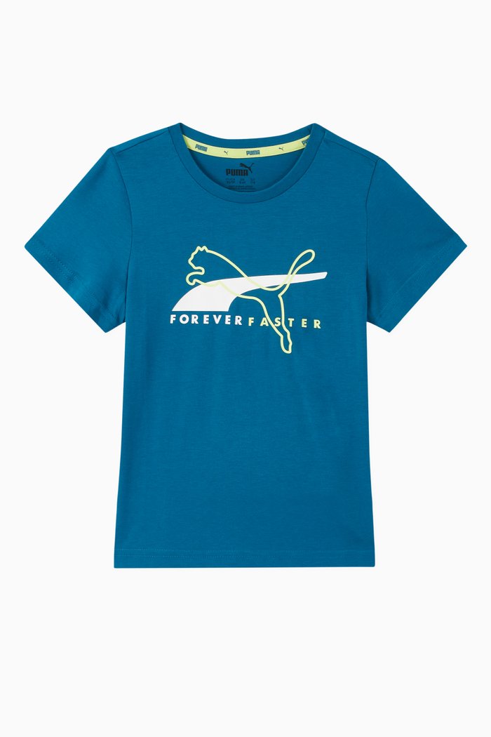 

Alpha Graphic T-Shirt, Blue