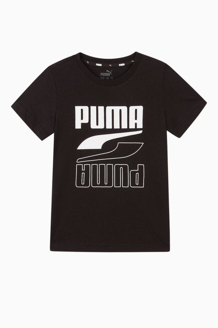 

Rebel Bold Jersey T-Shirt, Black