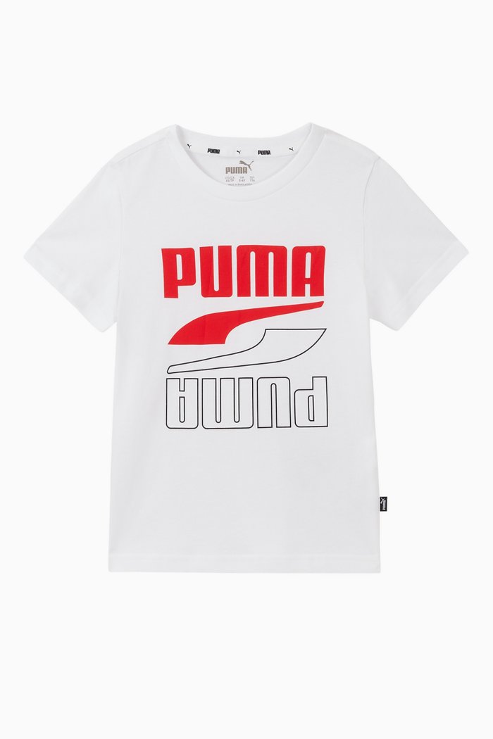 

Rebel Bold Jersey T-Shirt, White