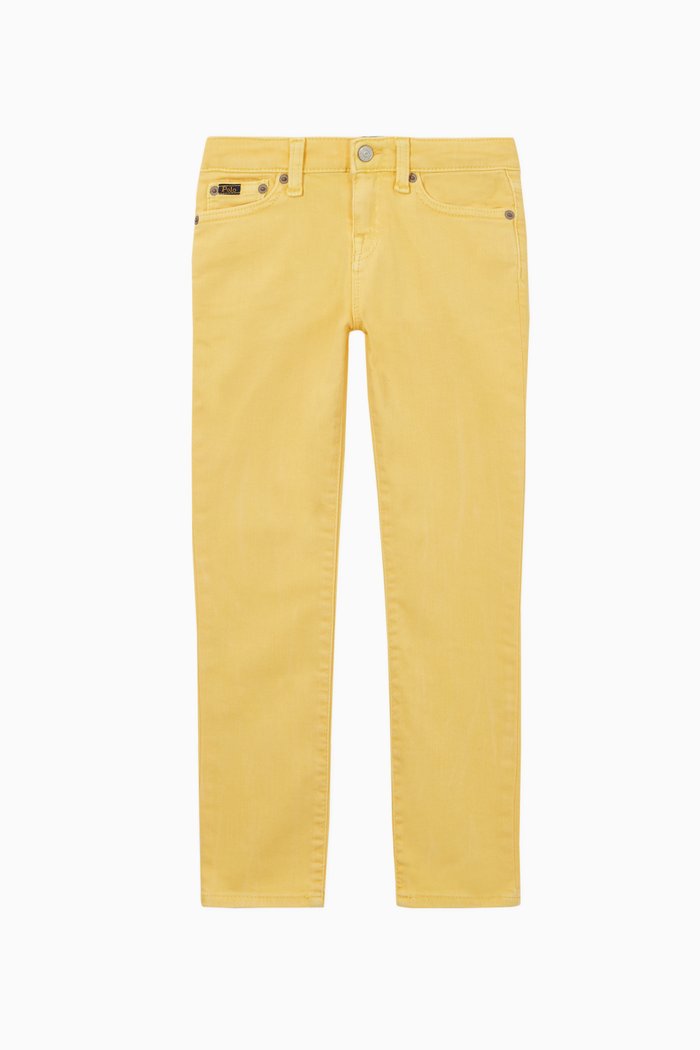 

Tompkins Skinny-Fit Jeans, Yellow