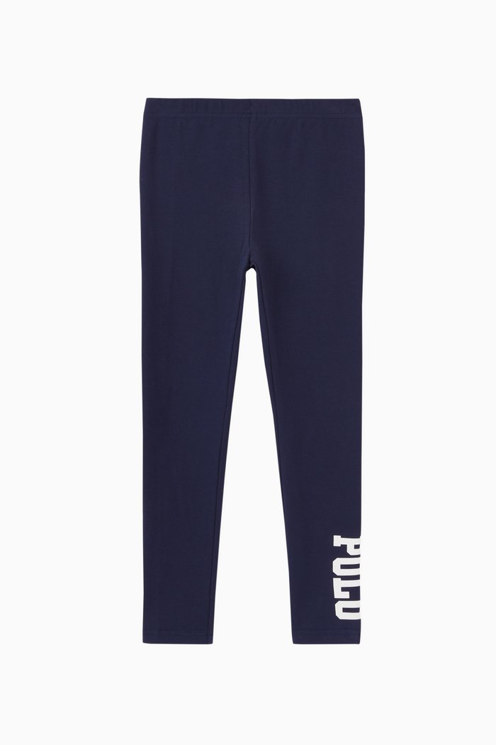 

Polo Stretch Jersey Legging, Blue