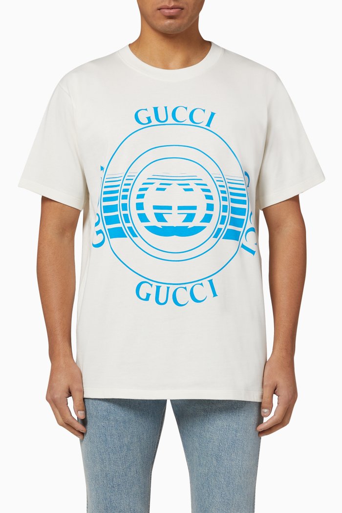 

Logo Cotton Oversize T-Shirt, White