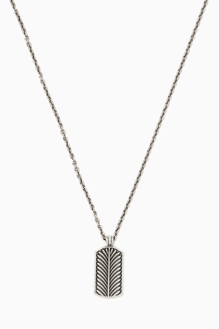 

Tag Necklace in Sterling Silver