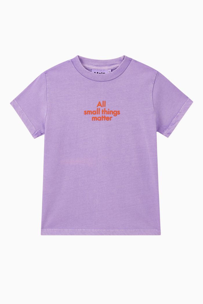 

Reeve Organic Cotton T-Shirt, Purple