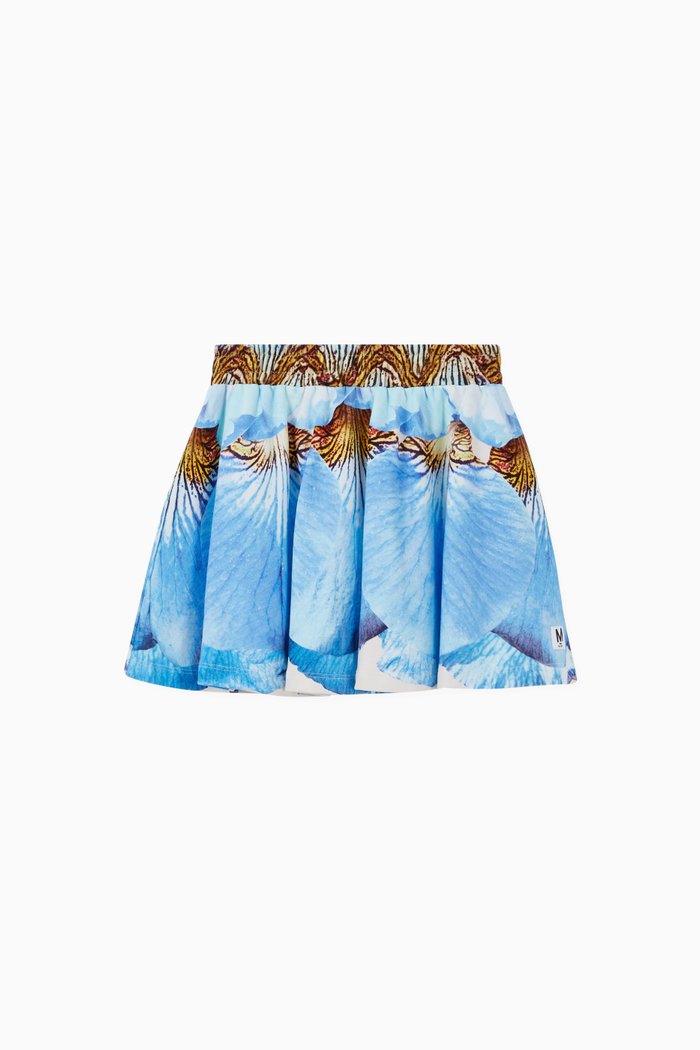 

Barbera Organic Cotton Skirt, Blue