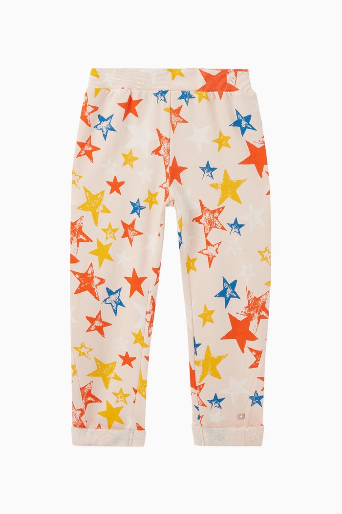 

Alysie Super Stars Cotton Sweatpants, White