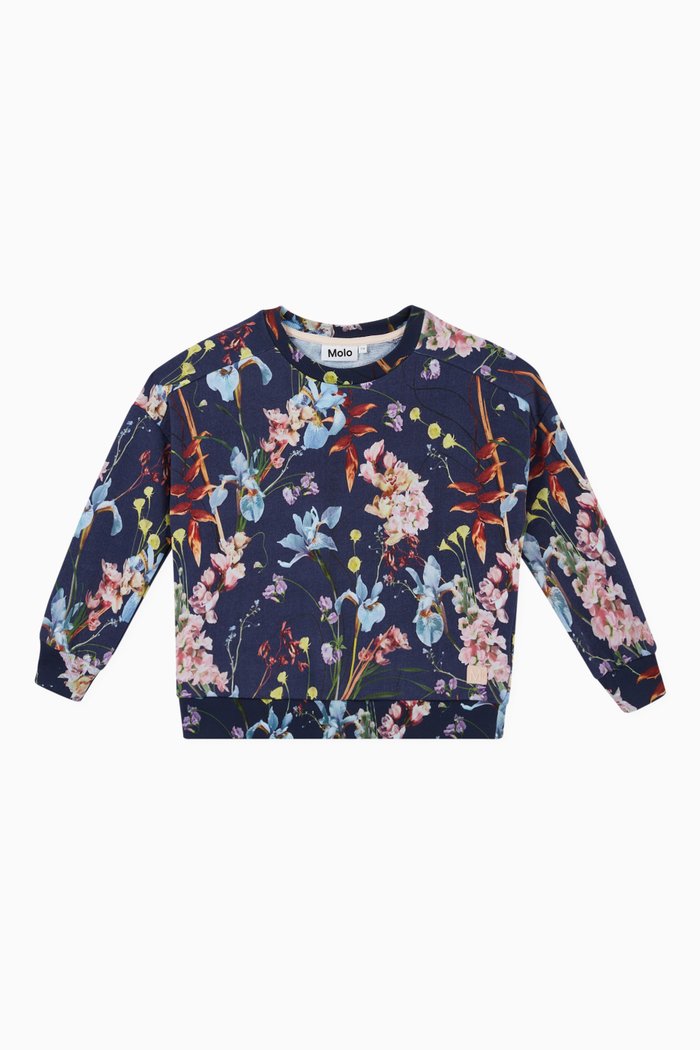 

Mandy Organic Cotton Sweatshirt, Blue