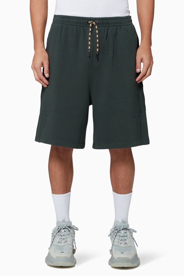 

Cotton Jersey Shorts, Green