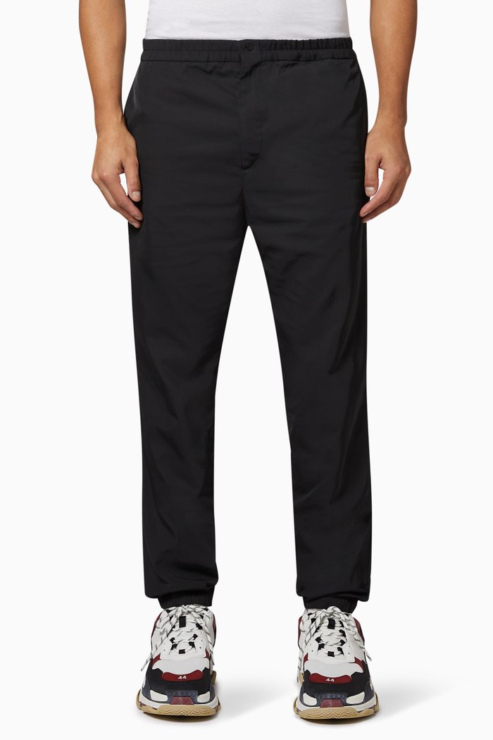 Technical Twill Pants, Black