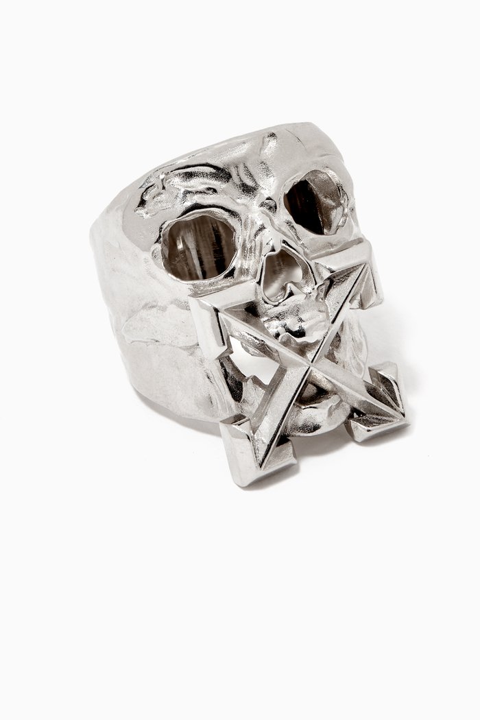 

Punk Arrows Ring, Silver