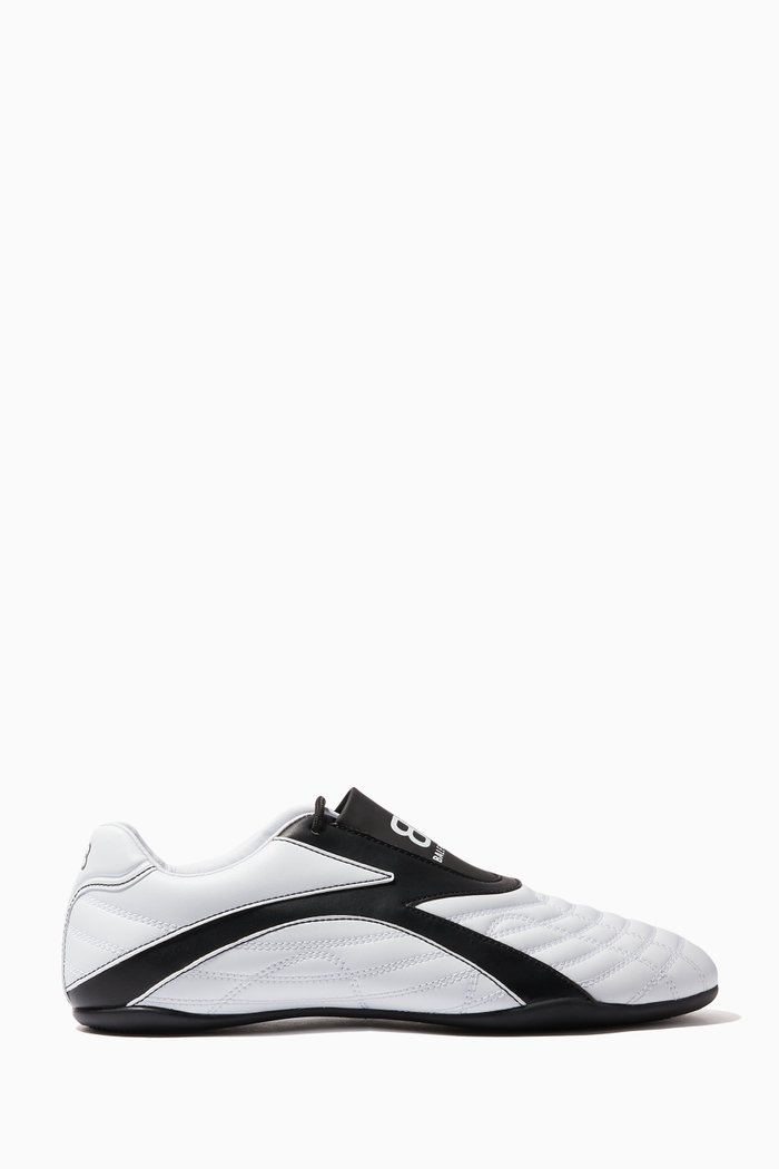 

Zen Sneakers in Matt Technical Fabric, White