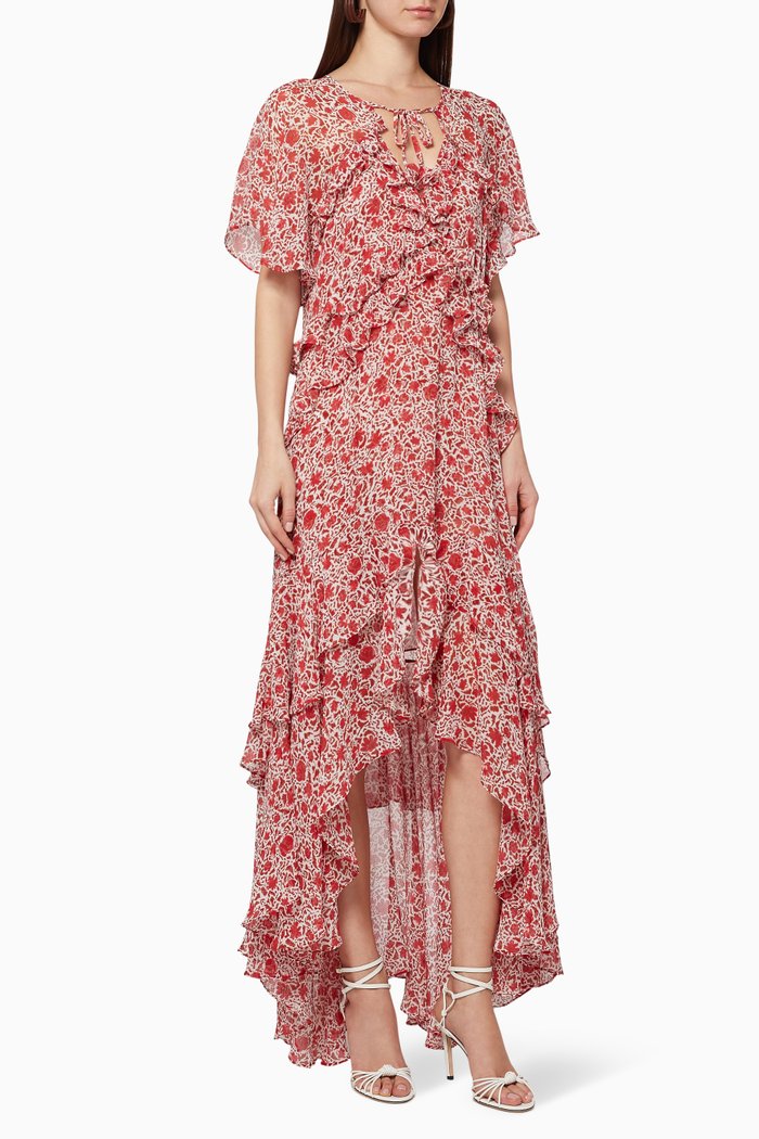 

Katarina Ruffled Dress, Pink