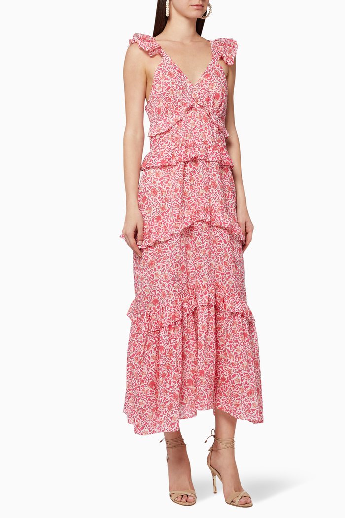 

Morrison Ruffled Dress, Pink