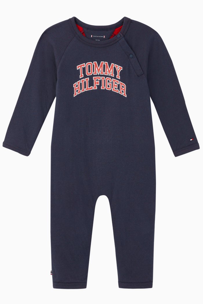 Jersey Raglan Sleeve Bodysuit, Blue