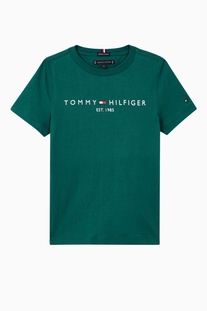 

Essential Logo Crewneck T-Shirt, Green