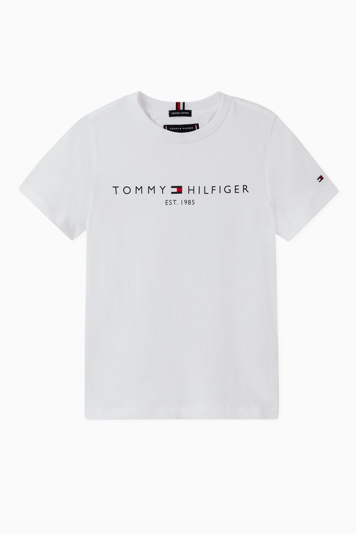 

Essential Logo Organic Cotton T-shirt, White