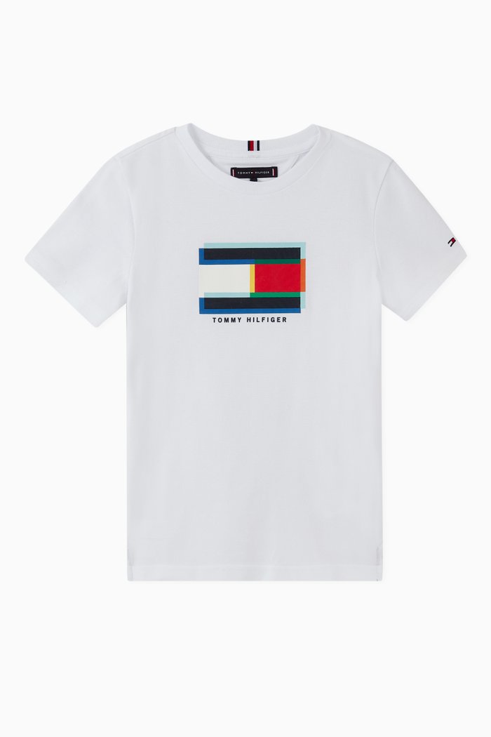 

Logo Cotton T-shirt, White