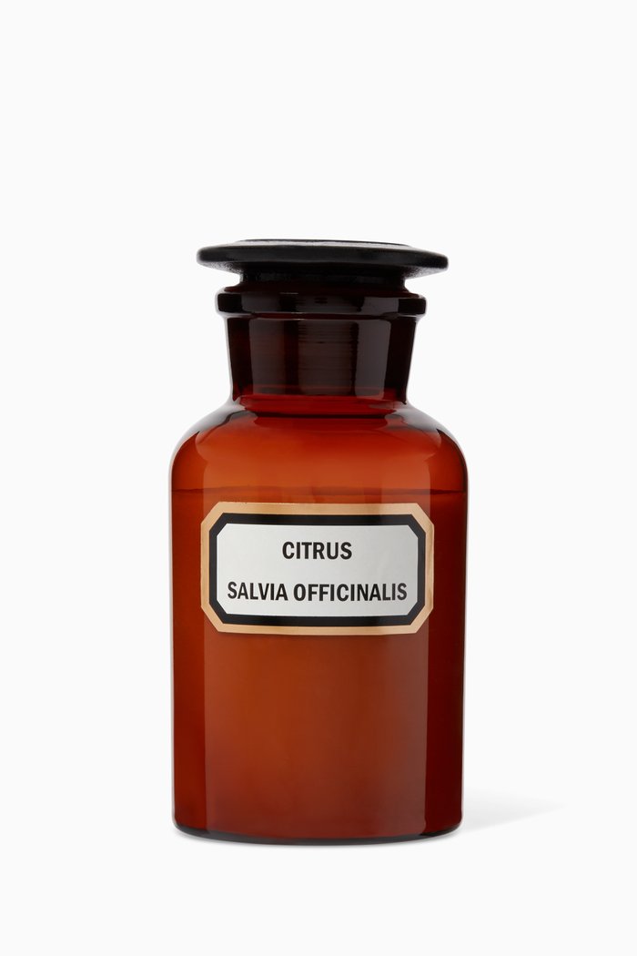 

Citrus Salvia Officinalis Apothecary Candle, 900g, Multicolour