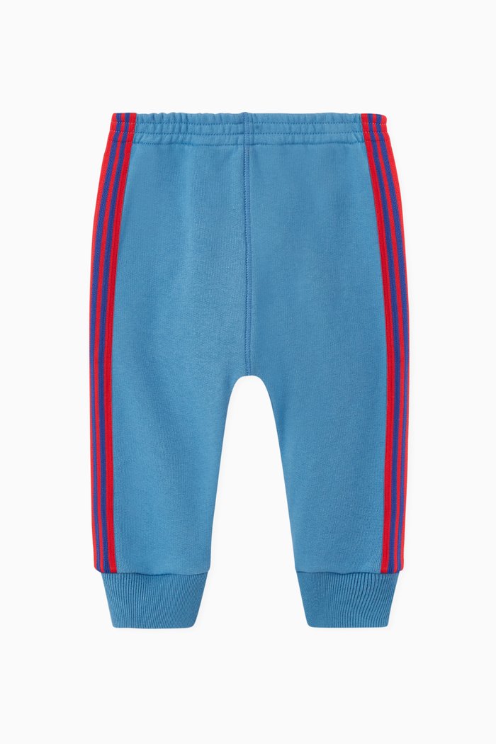 

Logo Side Ribbon Sweatpants, Blue