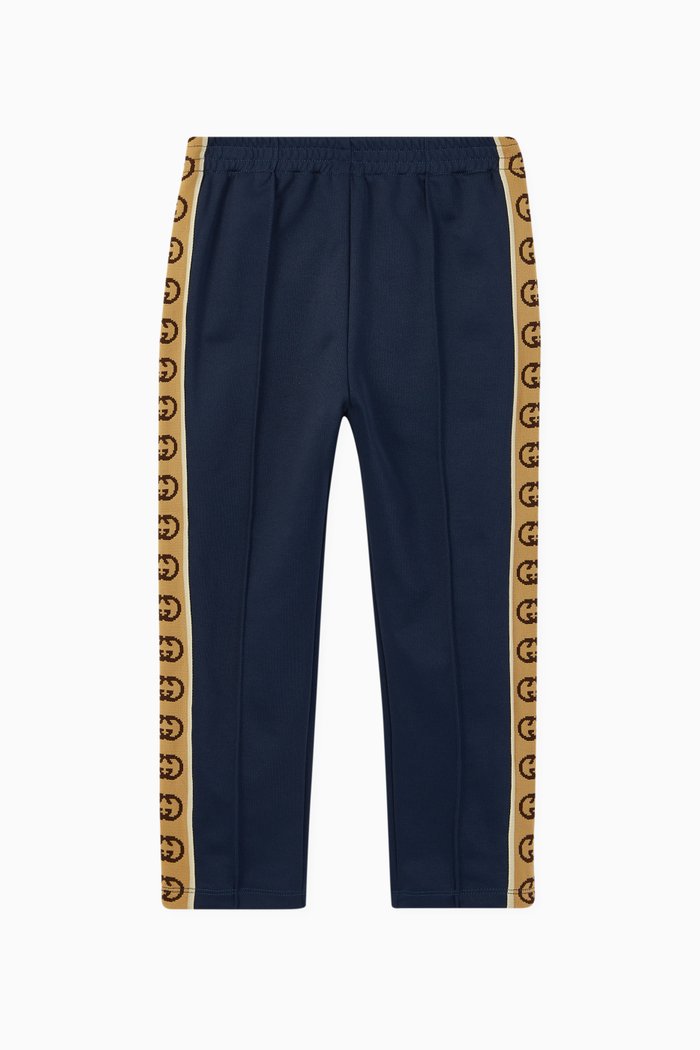 

Technical Jersey Jogging Bottoms, Blue