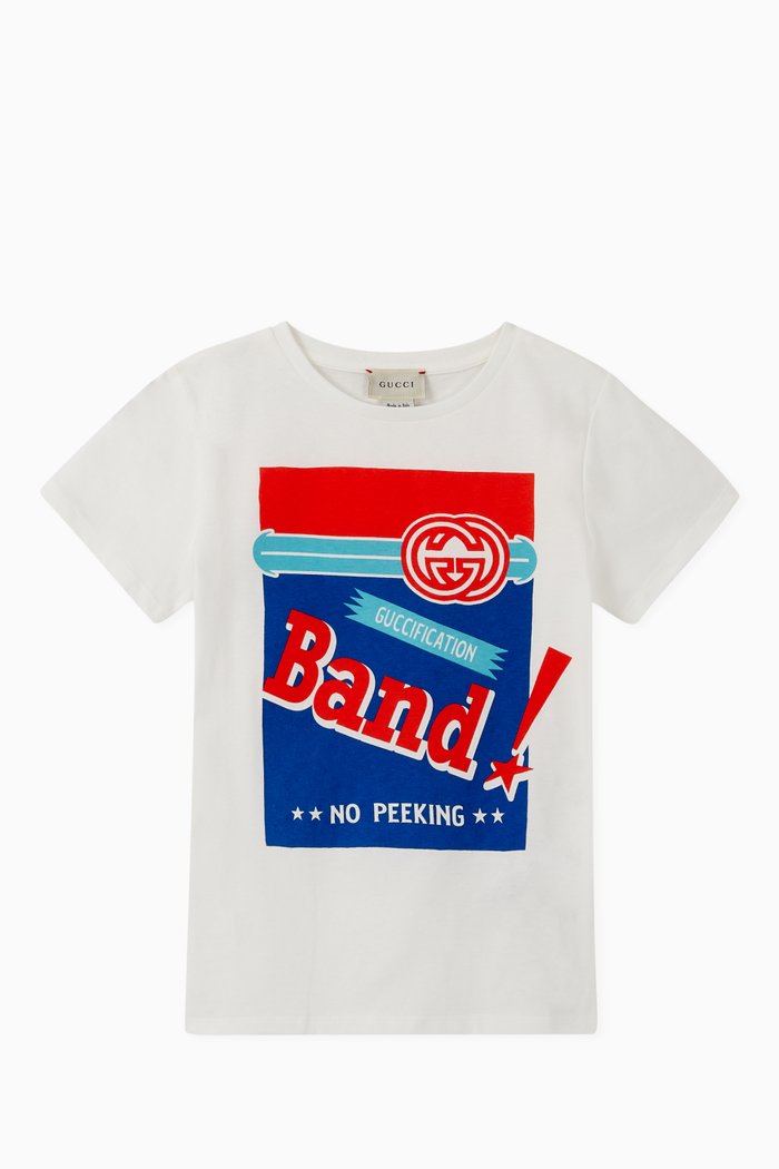 

Gucci Band T-Shirt, White