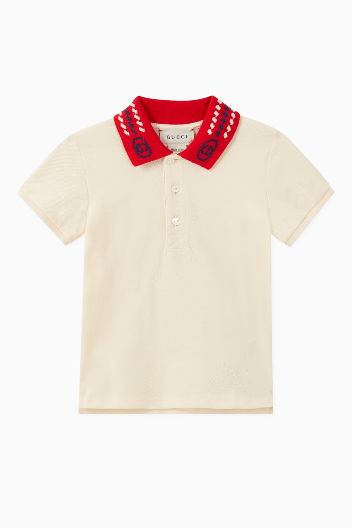 

GG Polo T-Shirt, White