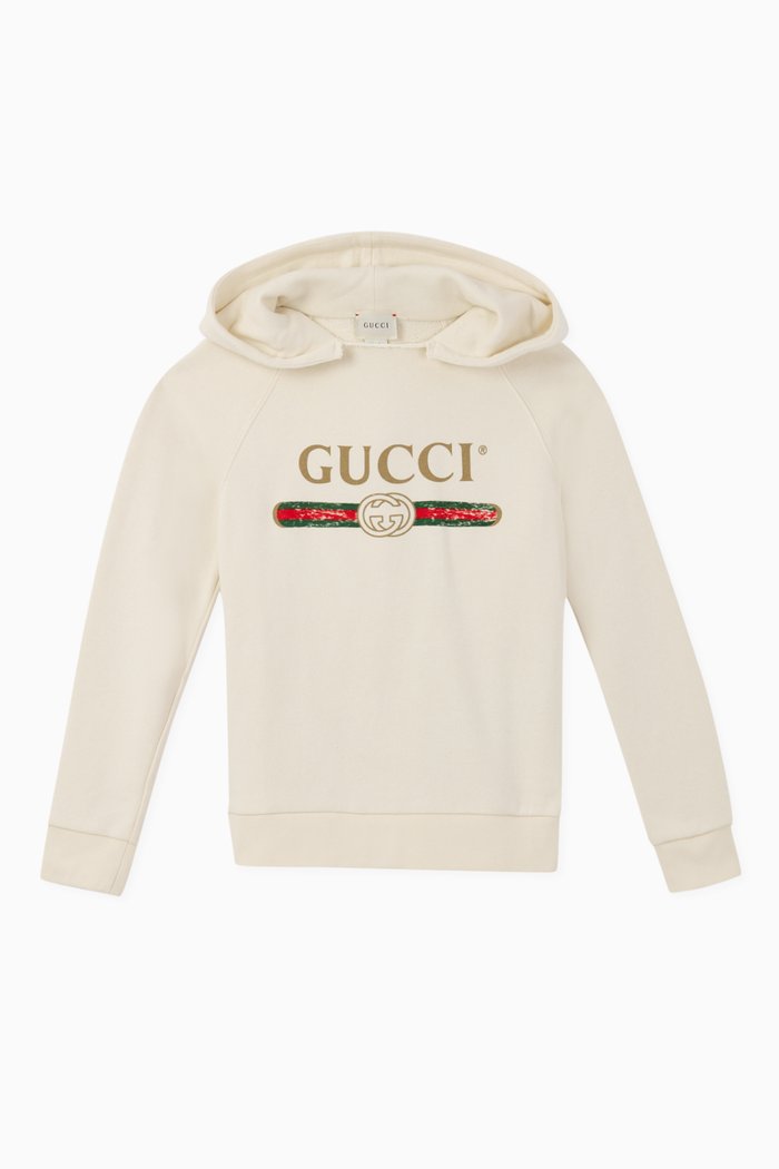 

Gucci Logo Sweatshirt, White