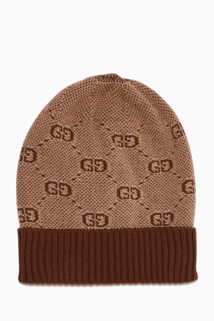 

GG Wool Cotton Hat, Neutral