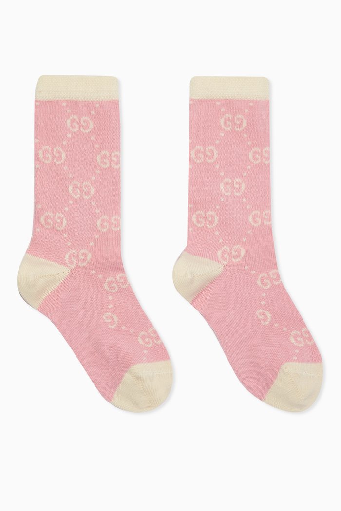 

Logo Socks in Cotton-blend, Pink