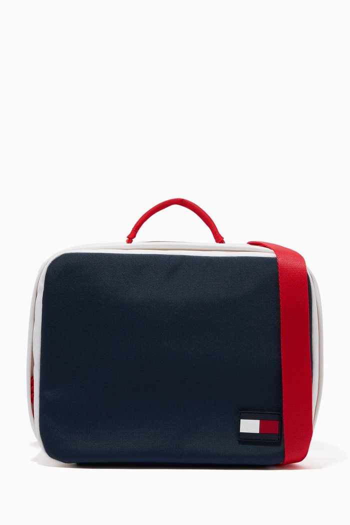 

Colour-Blocked Lunch Box, Blue
