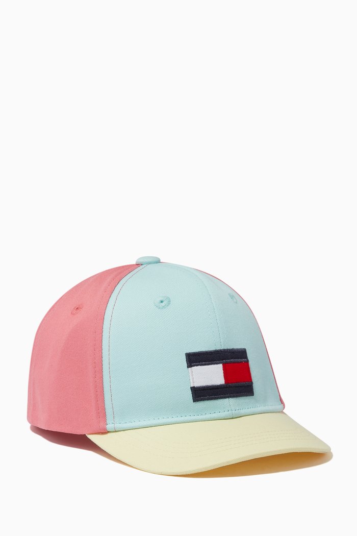 

Flag Patch Baseball Cap, Multicolour
