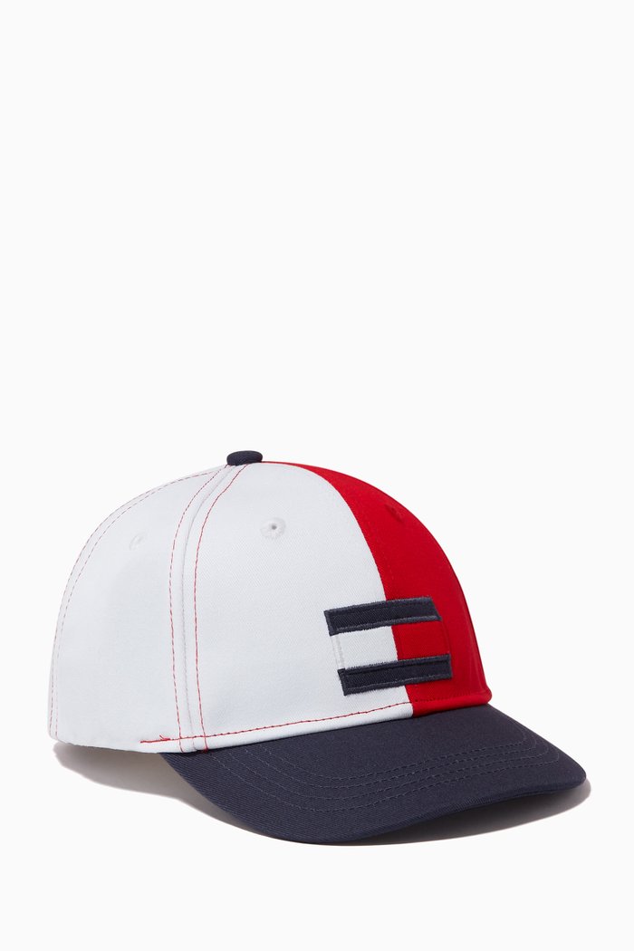 

Flag Patch Baseball Cap, Multicolour