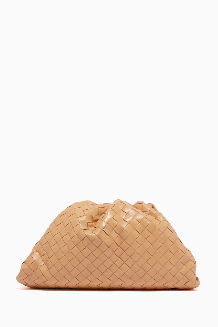 

The Pouch in Intrecciato Nappa, Neutral