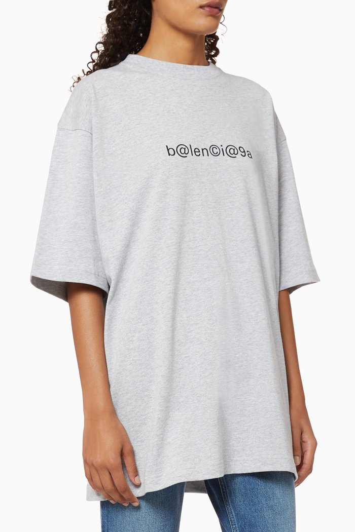 

Symbolic Large Fit Vintage Jersey T-Shirt, Grey