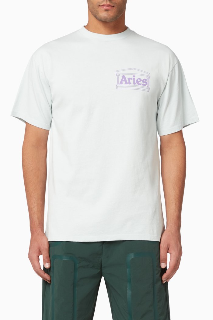 

Hands Off Cotton T-Shirt, Blue