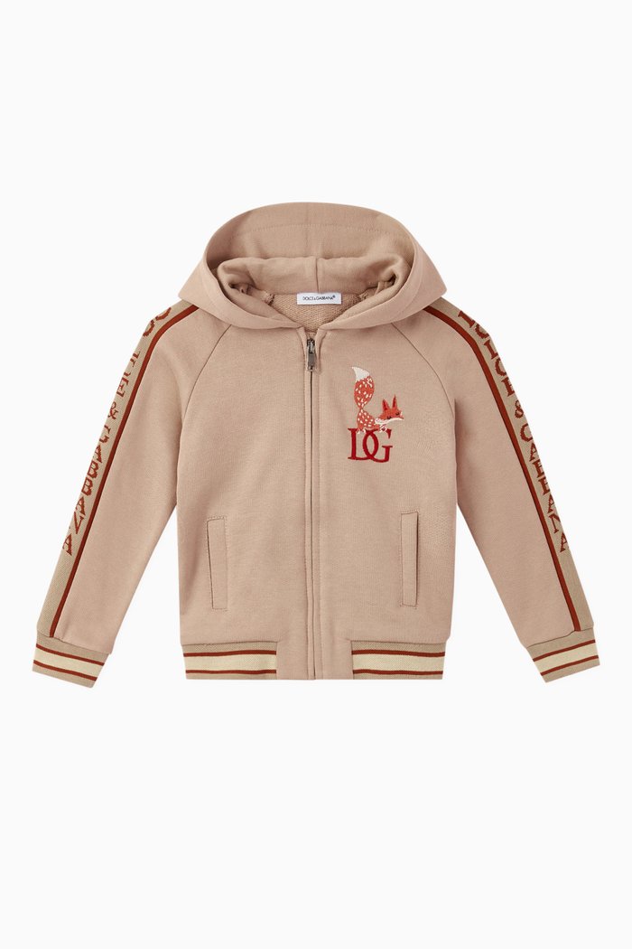 

Country Zip-Up Hooded Sweatshirt, Neutral