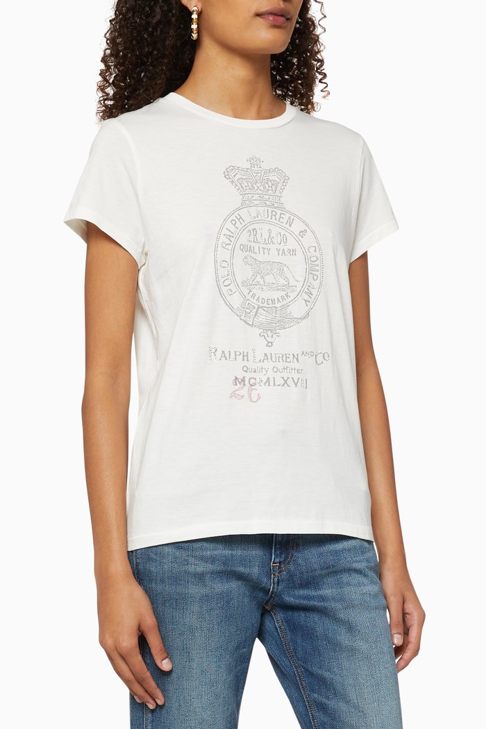 

Cotton Crest-Graphic Tee, Multicolour