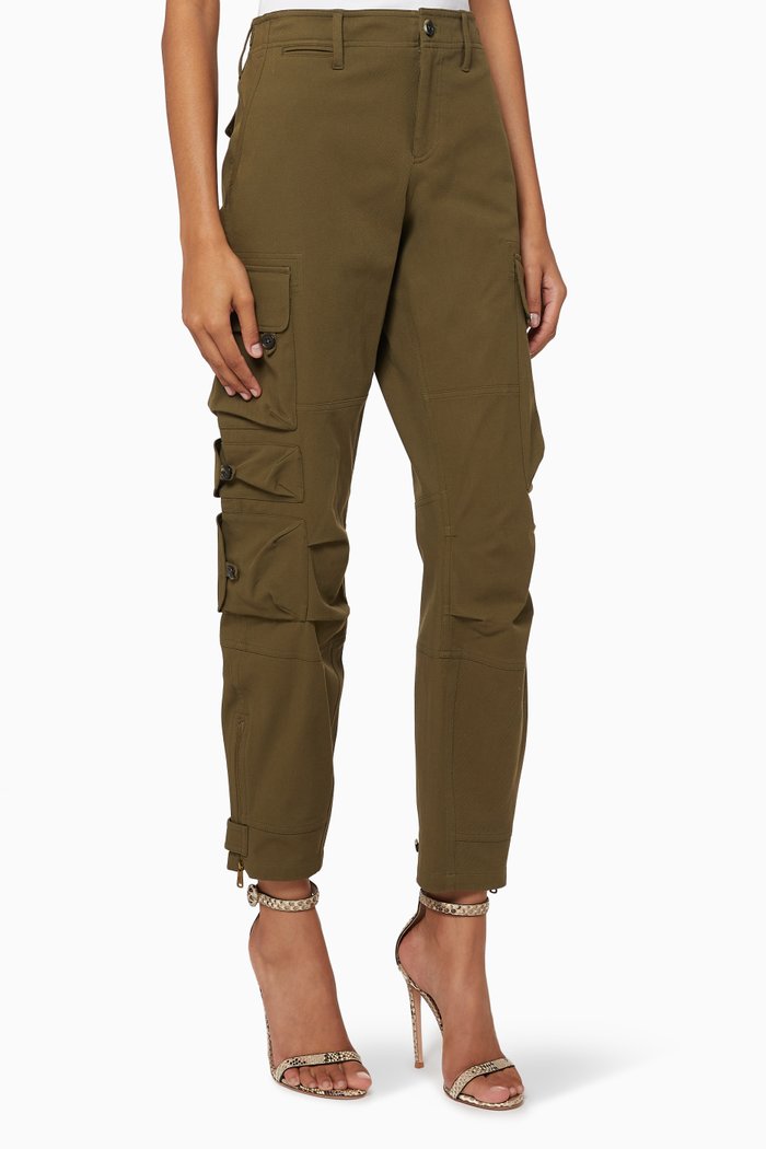 

Mitchell Cotton Pants, Green